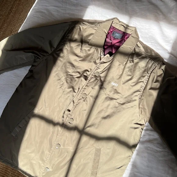 Obey Spring/Fall Jacket - Small (fits like medium) - Picture 3 of 8